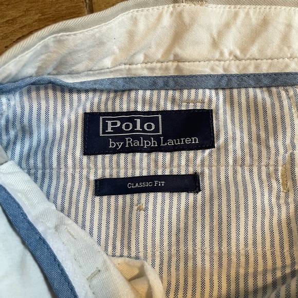 Polo Ralph Lauren Classic Fit Beige Khaki Pants Waist 40 - Picture 4 of 10